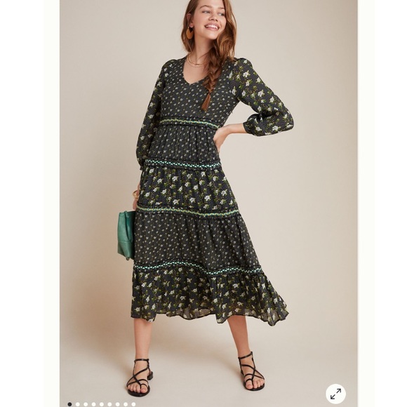 Anthropologie Dresses & Skirts - Anthropologie Karoline Tiered Maxi Dress